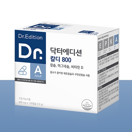 닥터 에디션 칼디800 칼슘 마그네슘 비타민D 영양제