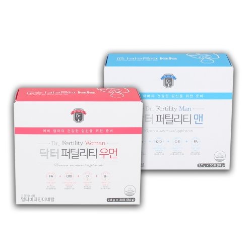 닥터퍼틸리티세트 닥터퍼틸리티우먼 + 맨 임신준비영양제